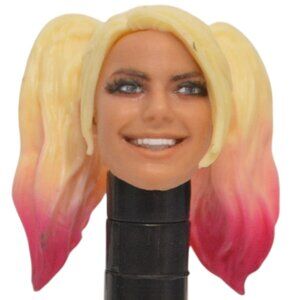 Mattel WWE Ultimate Edition Series 12 Alexa Bliss Head Custom Fodder Ponytails